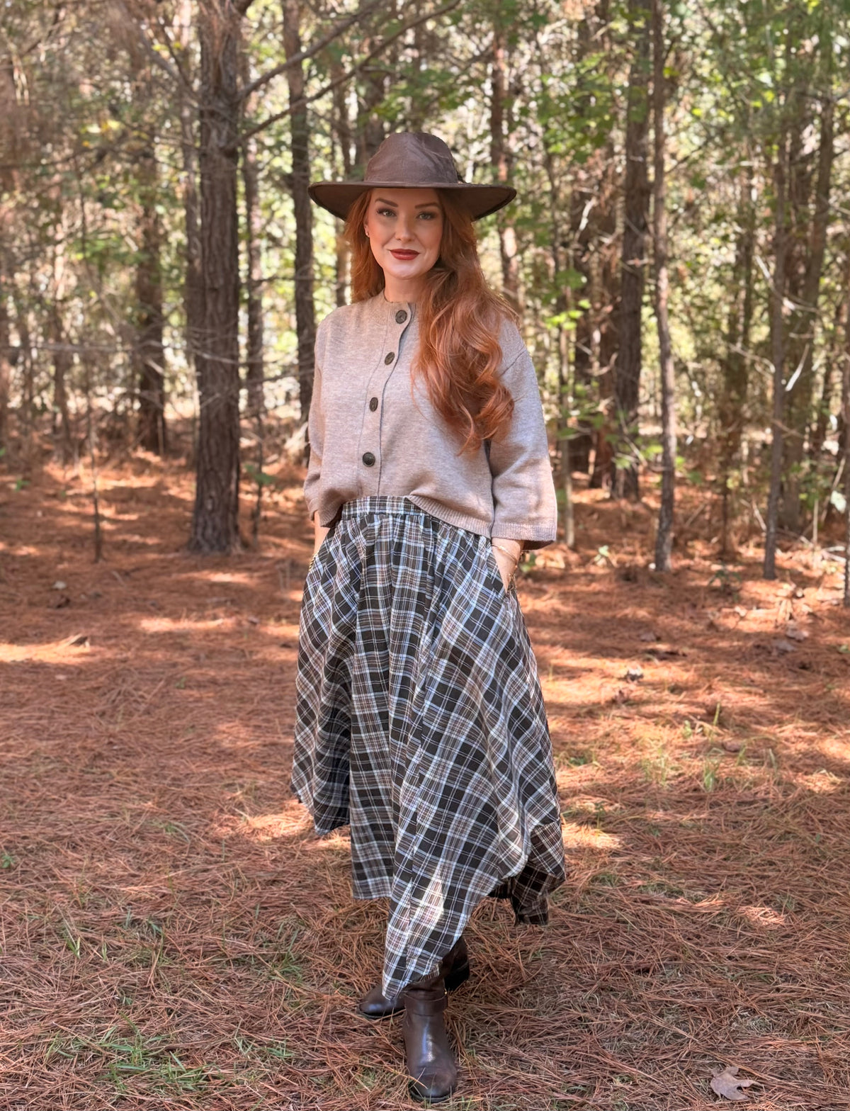 Plaid Skirt