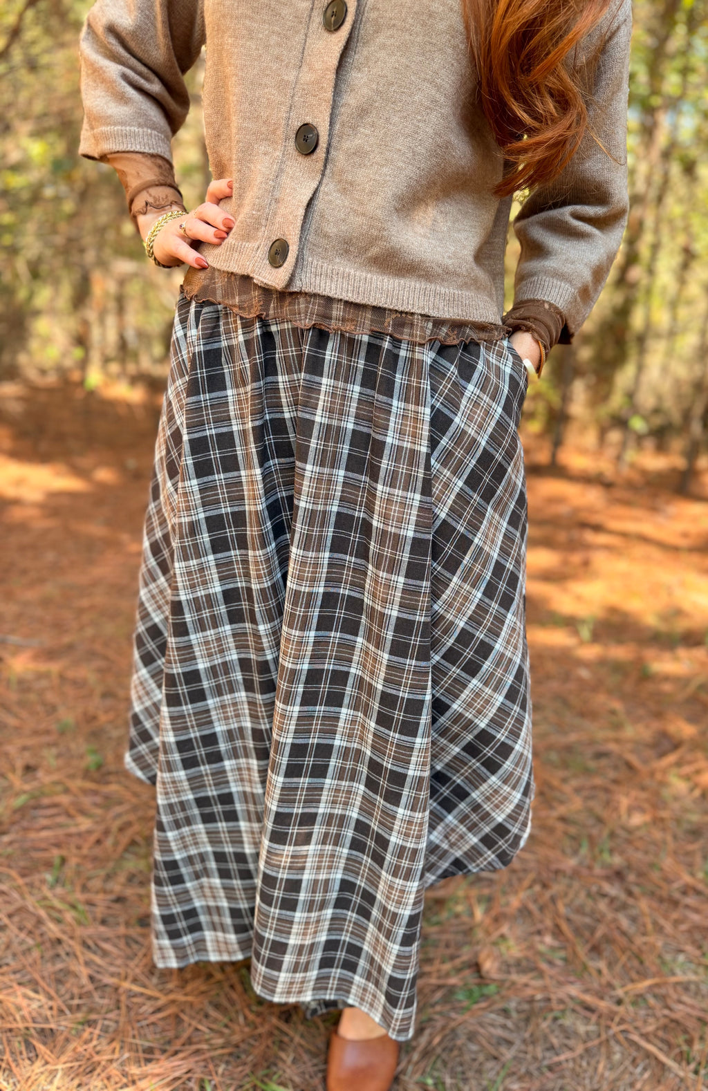 Plaid Skirt
