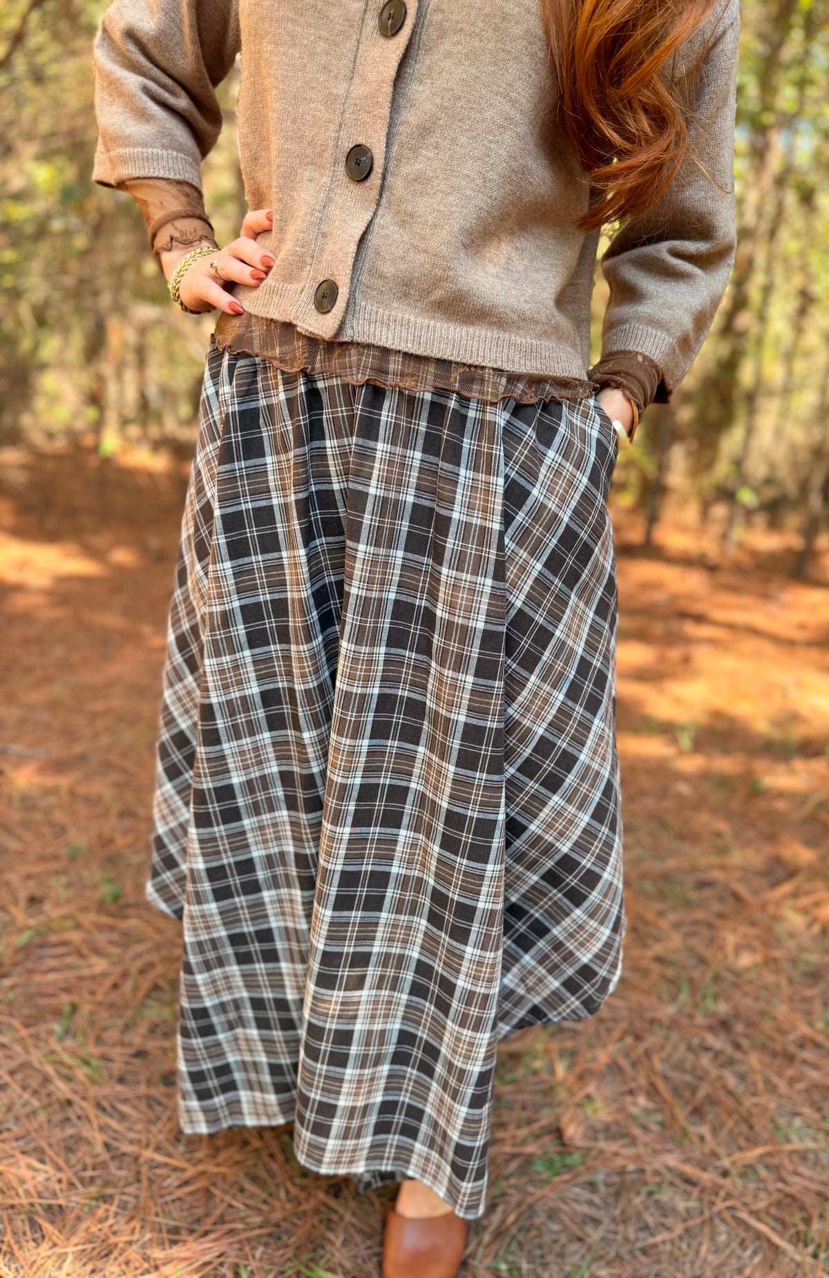 Plaid Skirt