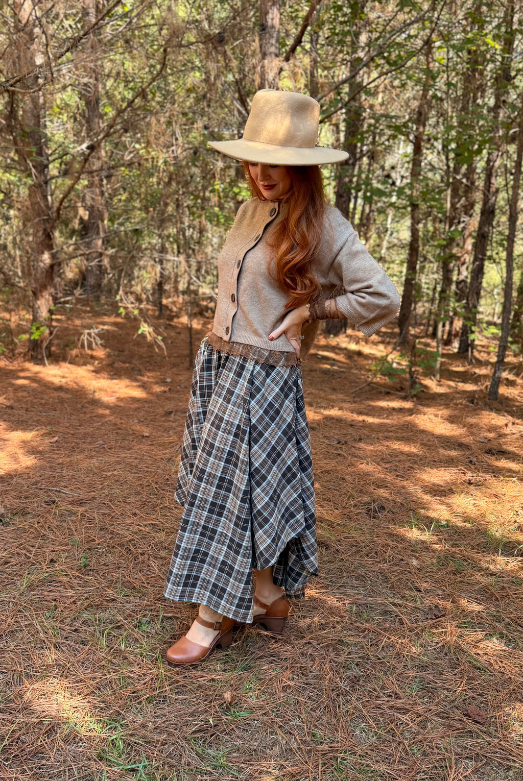 Plaid Skirt