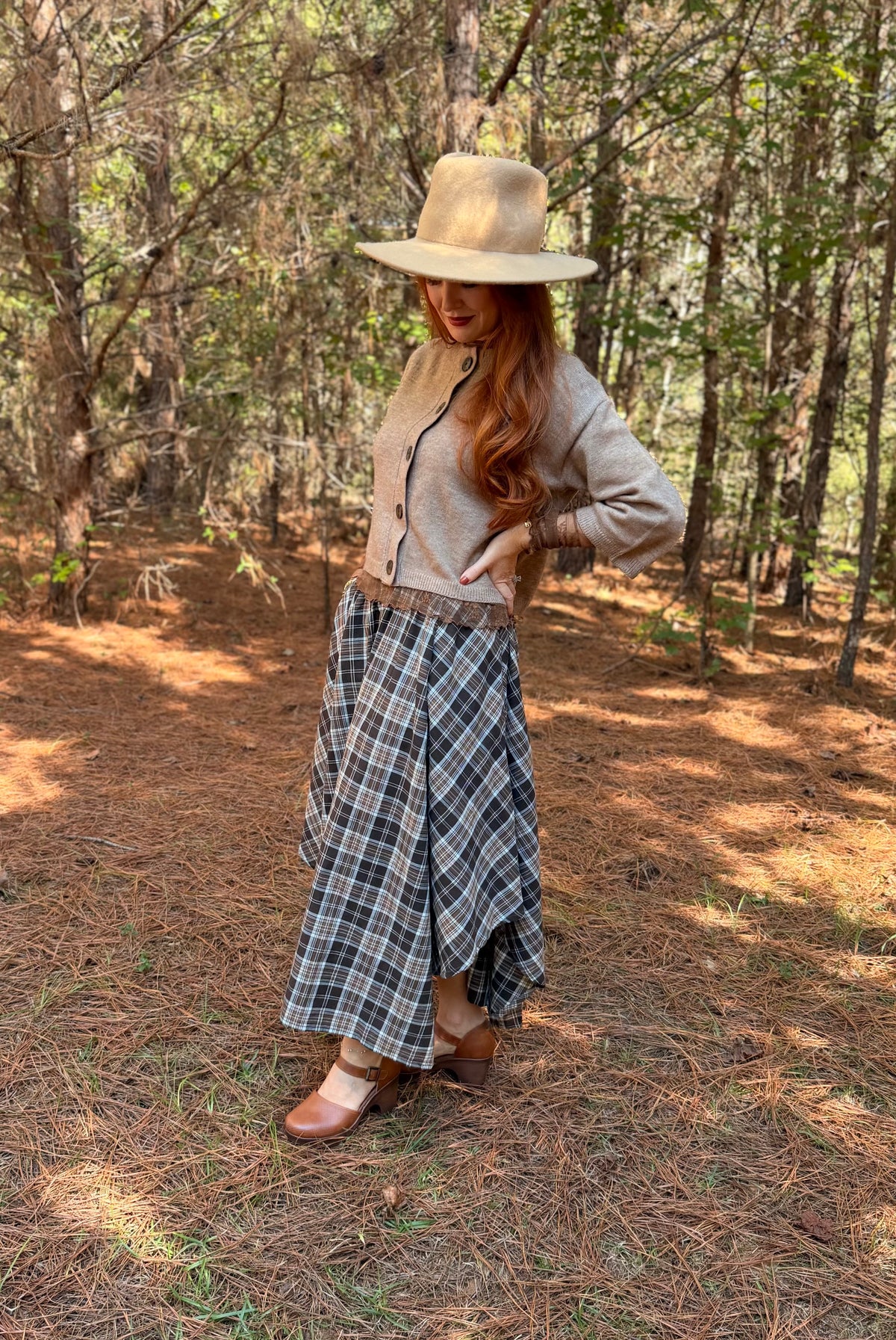 Plaid Skirt