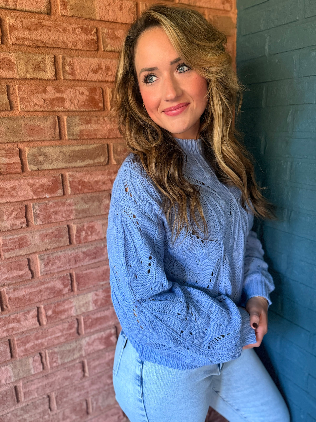 Lily of the valley sweater