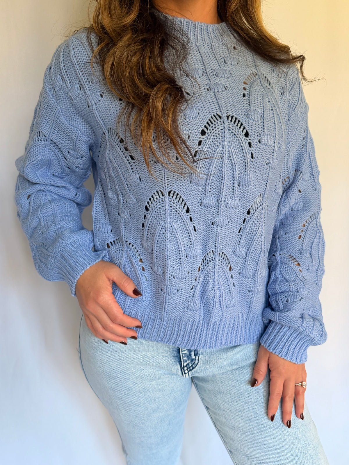 Lily of the valley sweater