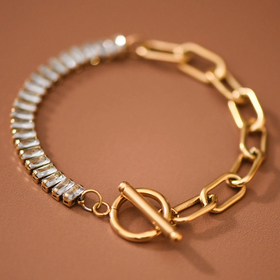 Crystal Chain Bracelet