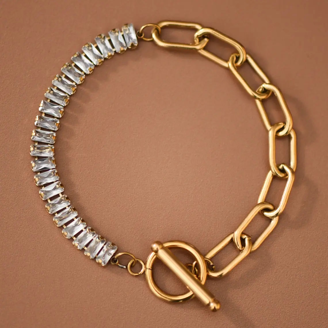 Crystal Chain Bracelet