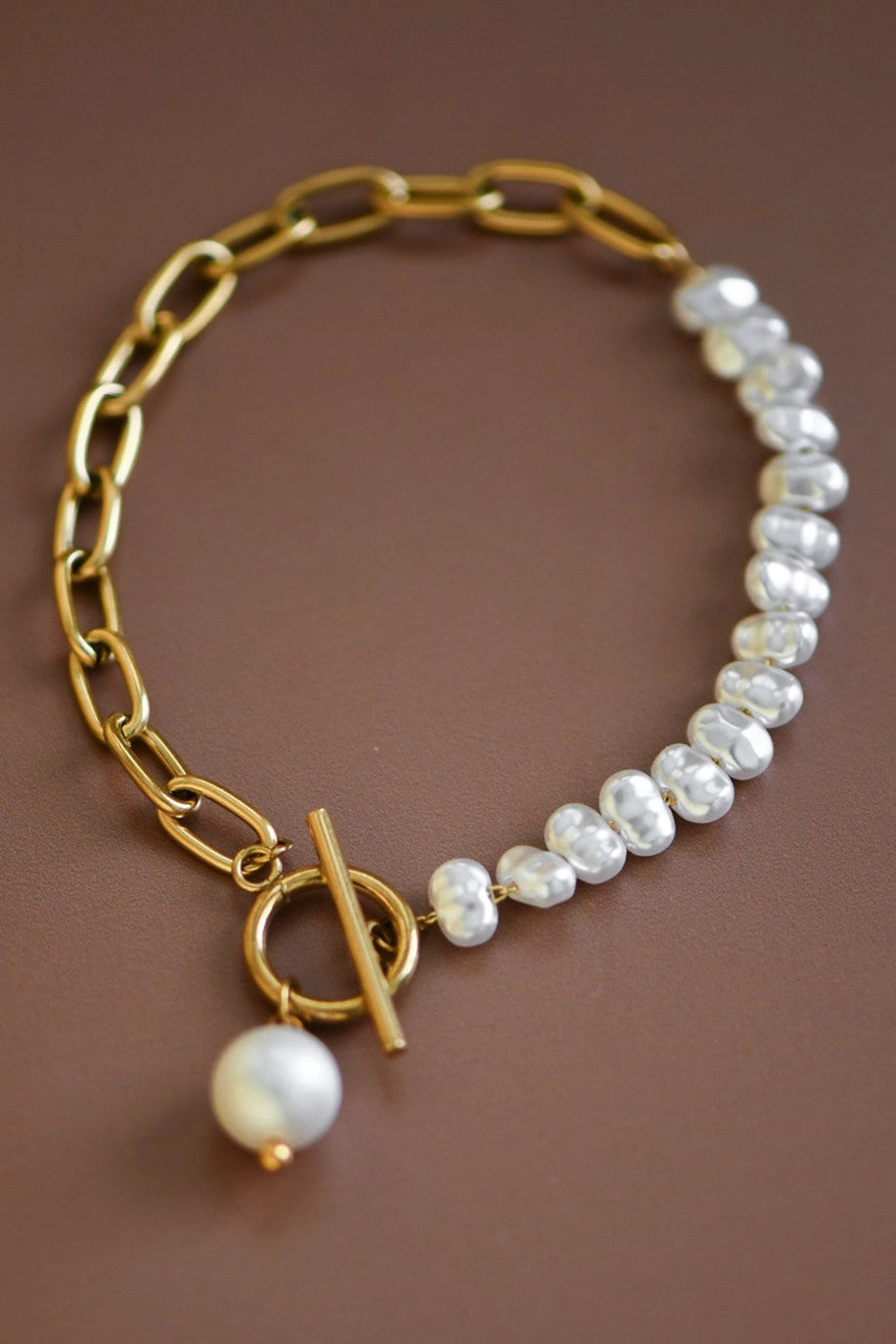 Pearl Chain Bracelet