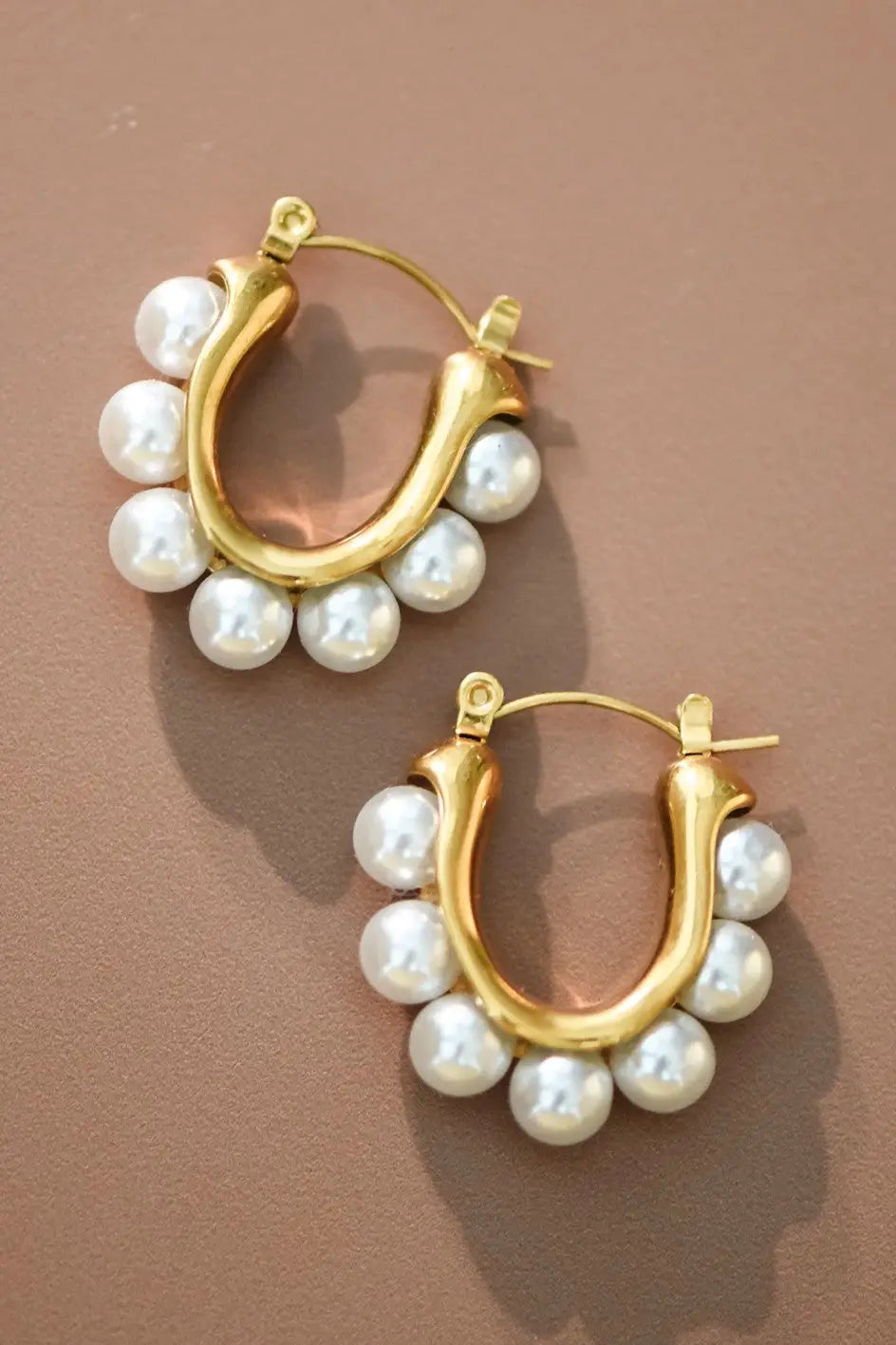 Pearl Hoops