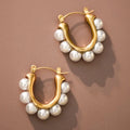 Pearl Hoops